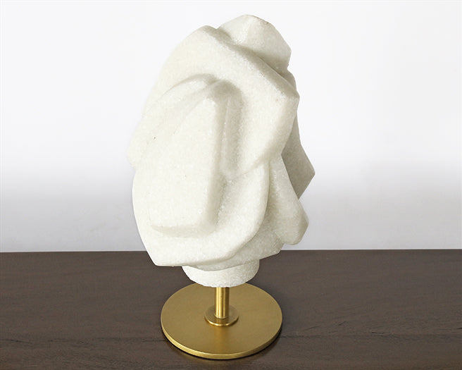 Ivory Abstract Finial - Cleared
