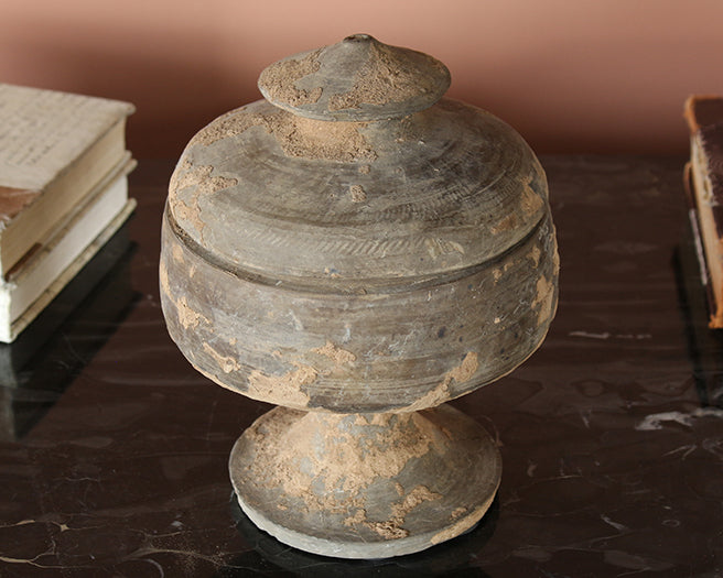 Set Of 3 Han Dynasty Style Urns I