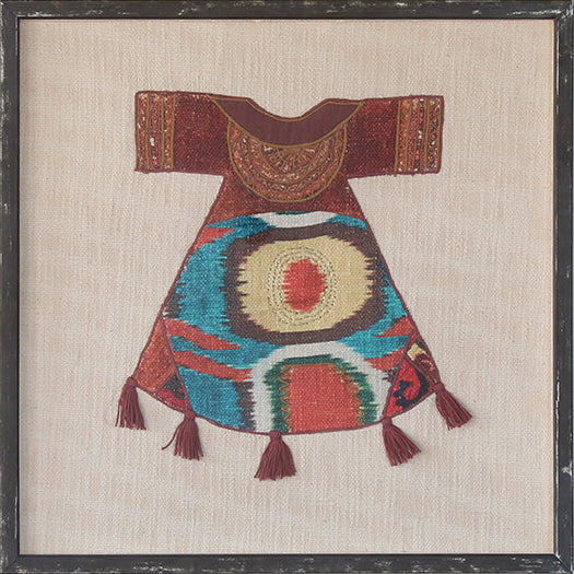 23" X 23" Chahar Multi/Ivory Wall Art - Cleared