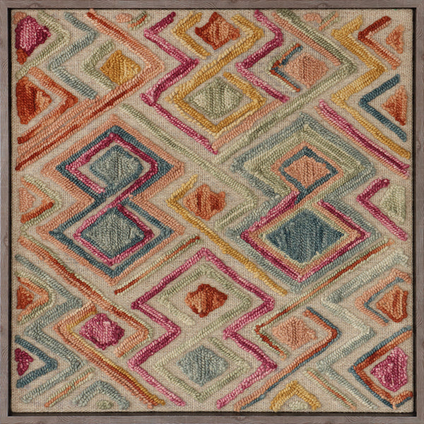 Loot Woven Wall Art 30W X 30H - Cleared Decor