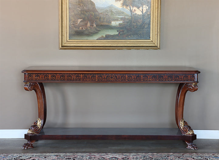 Large Vintage Neoclassical Console or Sideboard