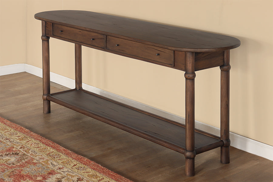 Antique European Country Style Console Table