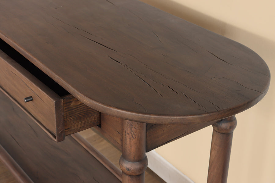 Antique European Country Style Console Table