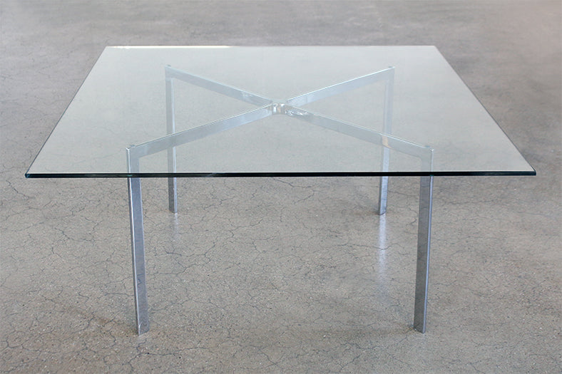 Barcelona style coffee table