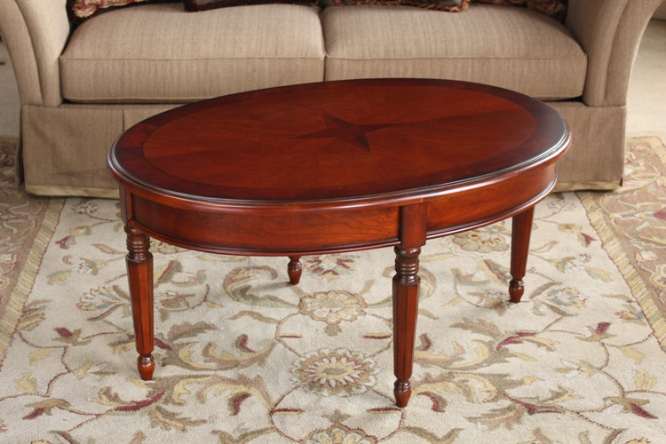 Georgetown Heights Oval Coffee Table