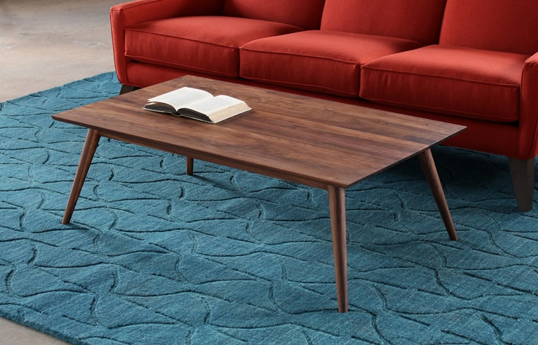CT190 - Vintage Rectangular Coffee Table in American Black Walnut