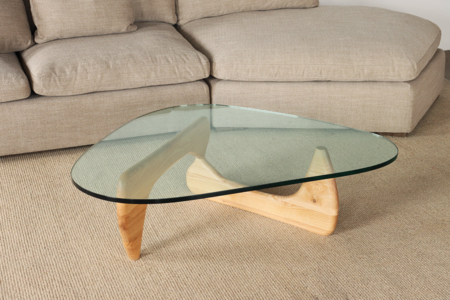 Noguchi Style Coffee Table in Natural Ash