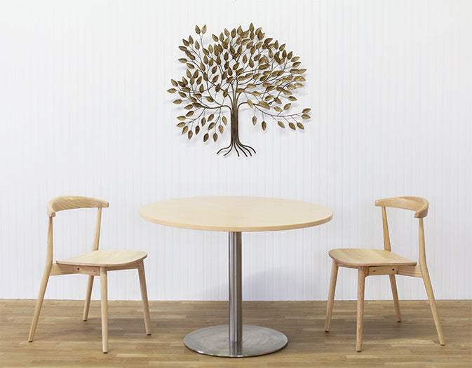 Tree Of Life Brass Wall Sculpture - Cleared Decor