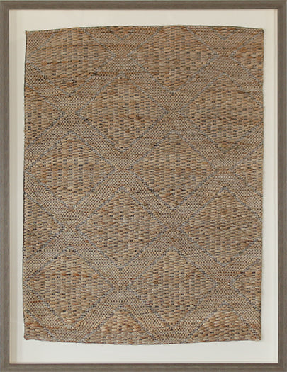 DECOR62 - Grassland Dark Diamond Woven Textile 30x40