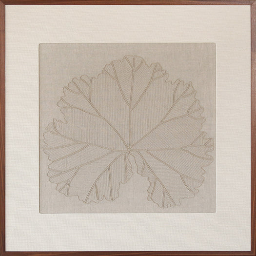 DECOR83 - Water Lily Embroidered Botanical 36x36