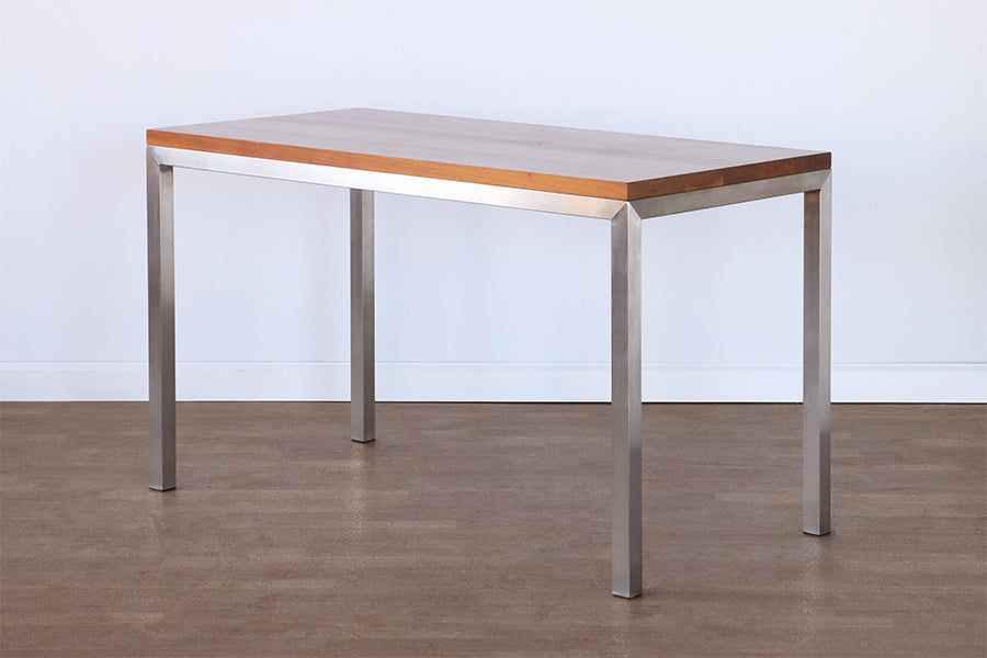 Solid Walnut Top Parsons Desk
