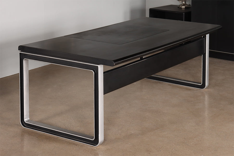 Black & Chrome Desk