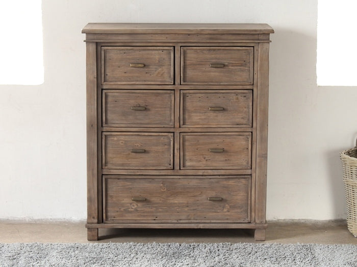 Settler 7 Drawer Chest of Drawers in Sundried Ash