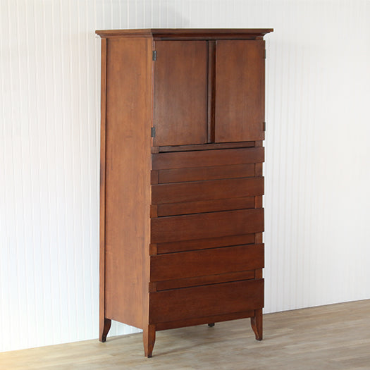 Tall Chest With Mirror