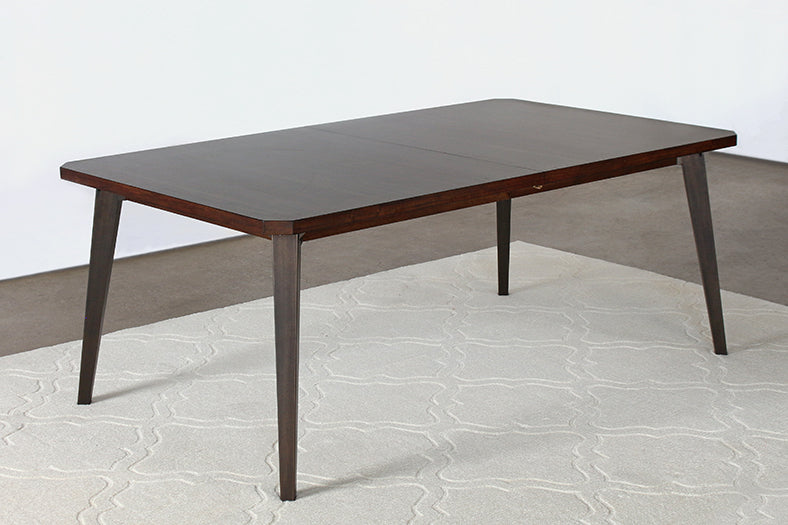 DT200 - Pfeiffer Point Dining Table With Iron Tapered Legs