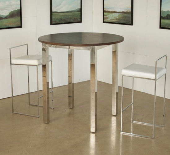 Mitchell Gold Classic Parsons 42" Round Tall Bistro Dining Table