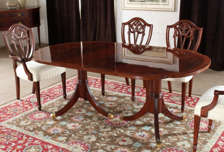 Singleton Place Double Pedestal Dining Table