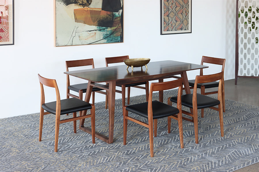 Vernal Dining Table in American Walnut