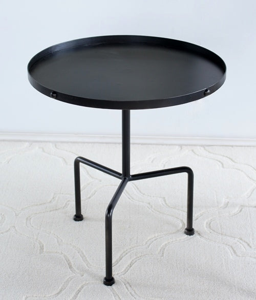 Metal Tripod Side Table
