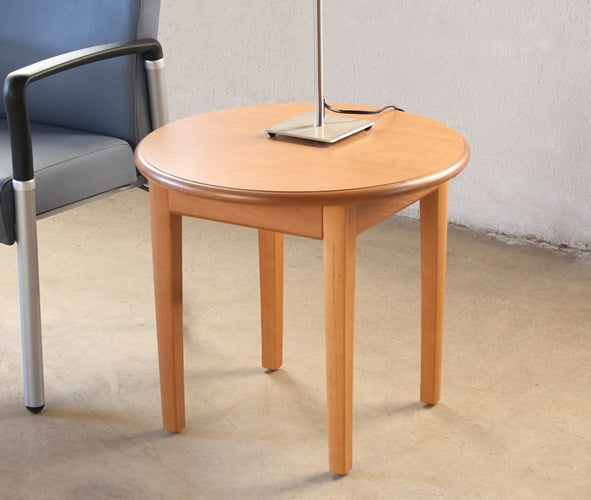 ET375 Round End Table in Candlelight Finish
