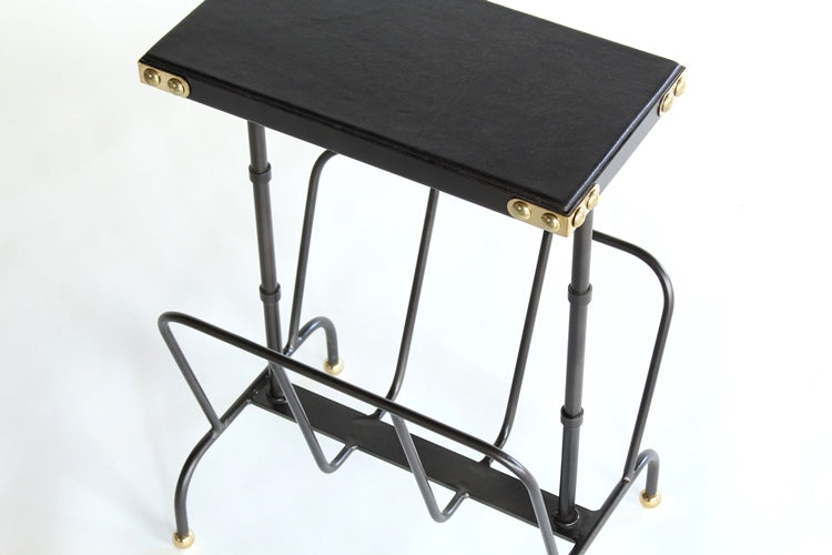 ET381 Bosco Side Table With Magazine Rack