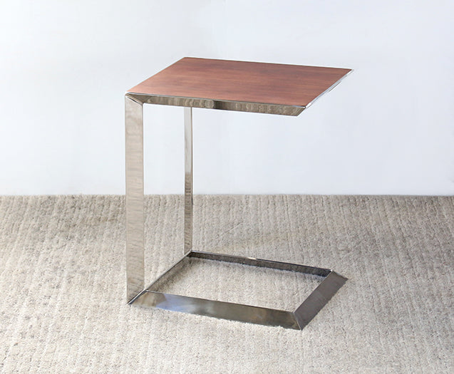 Horseshoe Tall End Table