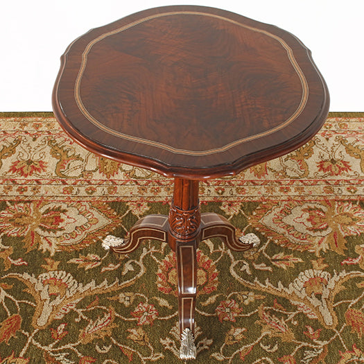ET506 - Louis XV Walnut And Mahogany Accent Table