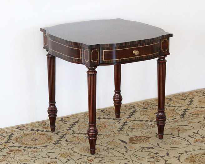 Merton Side Table -Trevisco Walnut Finish