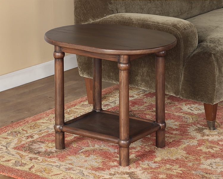 Antique European Country Style End Table