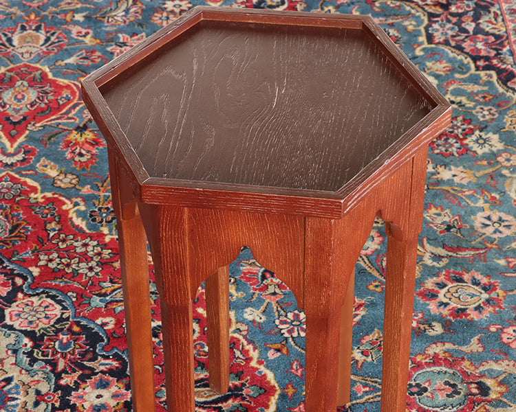Narrow Moroccan Style Accent Table