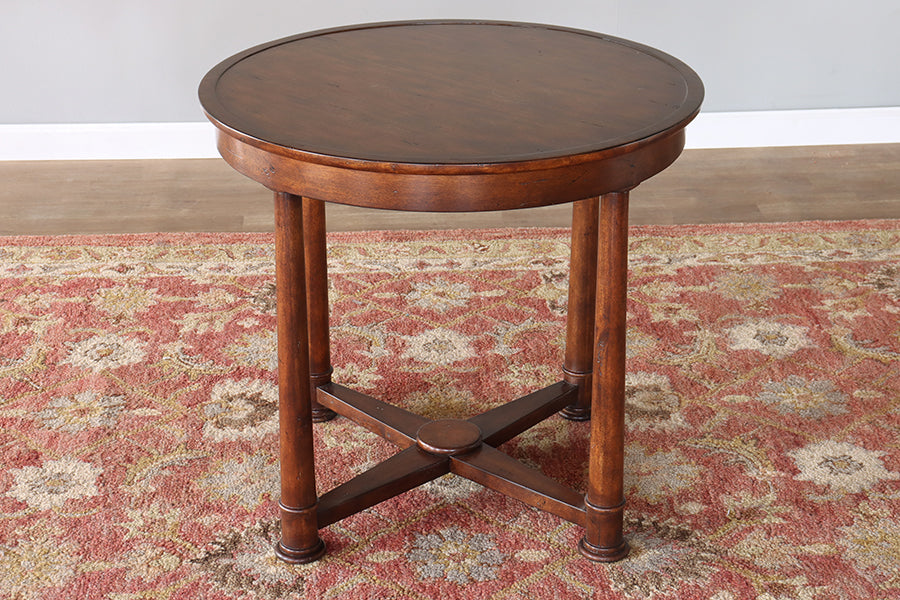 Four Column Entry Table with Stretcher Base
