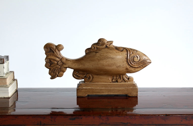 FIG231 Carved Wooden Fish