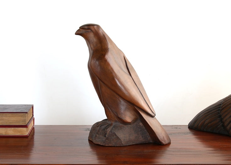 FIG286 Wood Finish Eagle