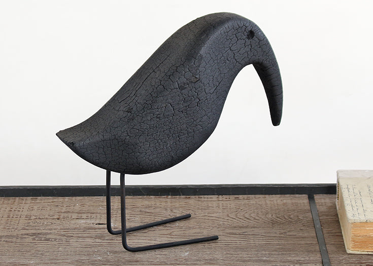 FIG355 Black Bird Figurine