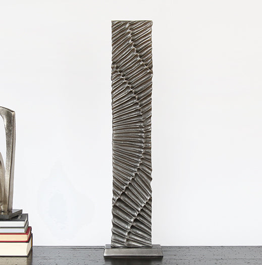 FIG409 - Abstract Metal Floor Sculpture