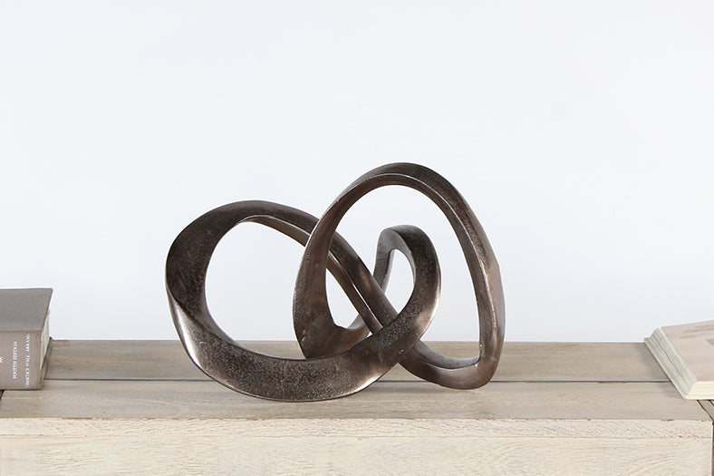 FIG410 - Bronze Infinity Sculpture