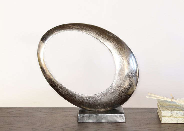 FIG424 - Abstract Crescent Moon Sculpture