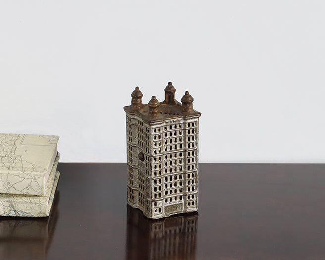 Cast Iron Tower Piggy Bank