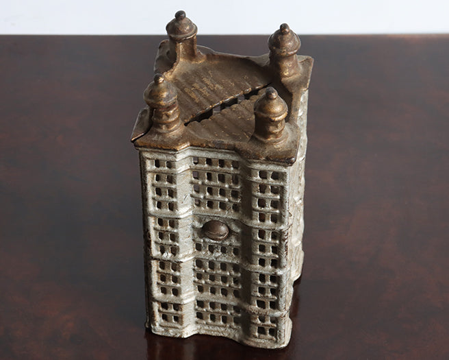Cast Iron Tower Piggy Bank