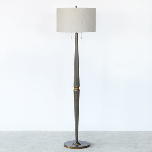 FL137 - Midriff Gray Floor Lamp