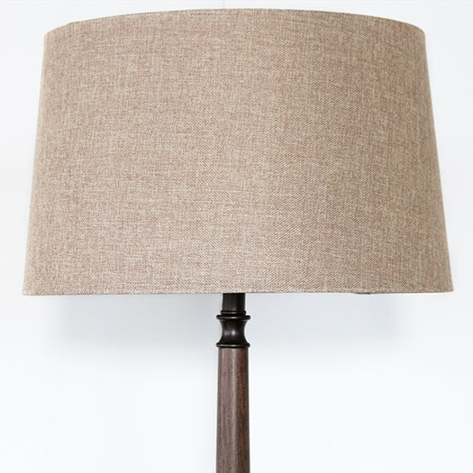 Farmhouse Walnut Floor Lamp