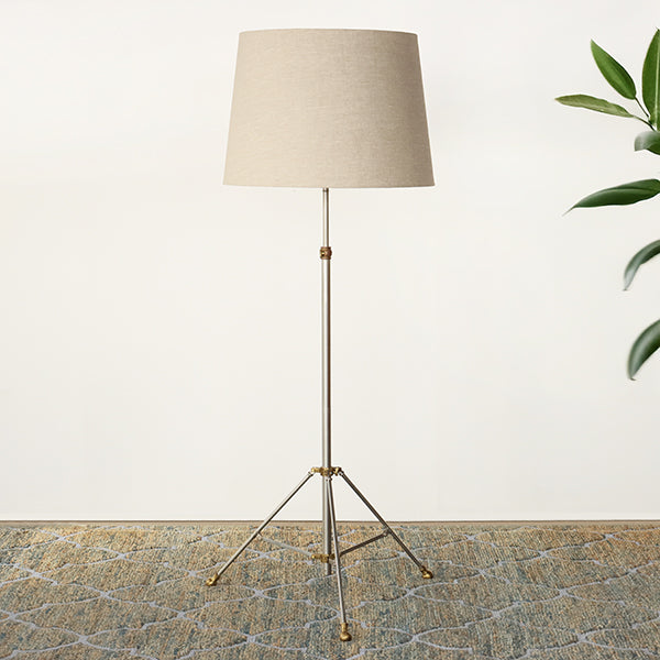 Brass Nickel Adjustable Floor Lamp
