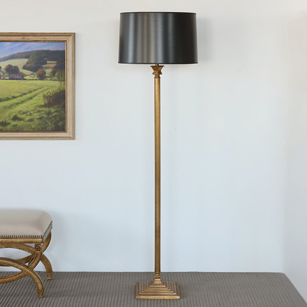 Large Brass Floor Lamp