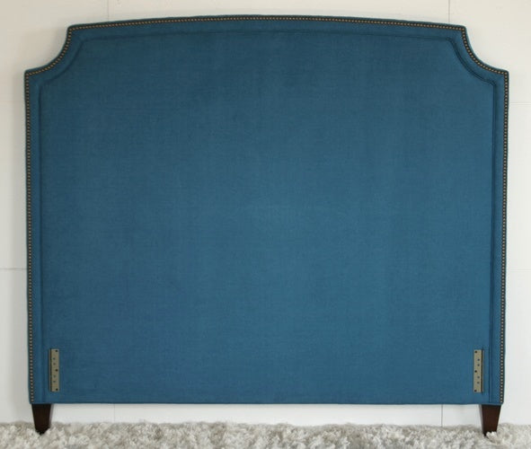 Malachite Blue Queen Headboard