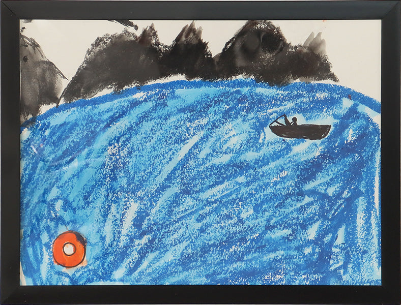 Boat Lake 13W x 10H - Cleared Art