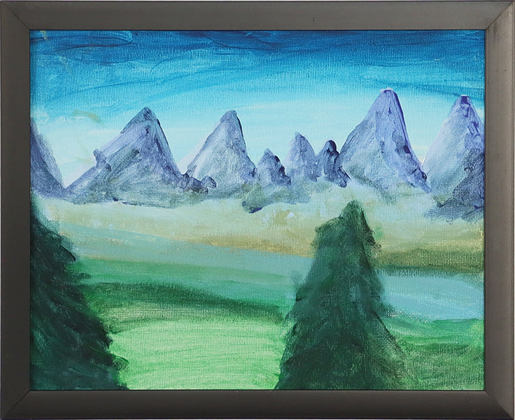 Mountain Valley 11W x 9H - Cleared Art