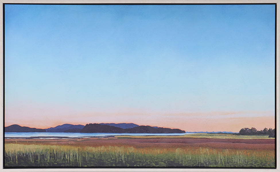 September Evening Walk III 51.5W X 31.5H