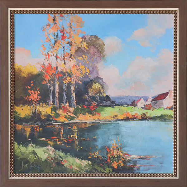 The Country Inn-Provence 34.5W x 34.5H - Cleared