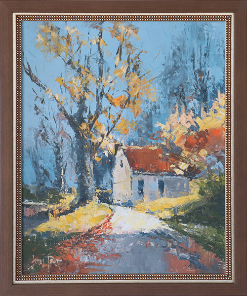Autumn Path 28.5W x 34.5H - Cleared