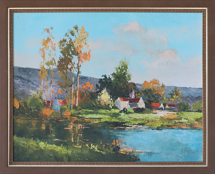 The Country Church 42.5W x 34.5H - Cleared